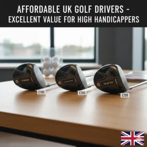 A selection of budget-friendly drivers available at UK golf retailers for high-handicap golfers looking for value.