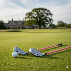 Versatile ladies hybrid golf clubs designed to replace long irons for better play on UK fairways.