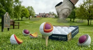 A value-for-money bulk pack of high-visibility distance golf balls, providing a cost-effective and durable option for regular club golfers in the UK.