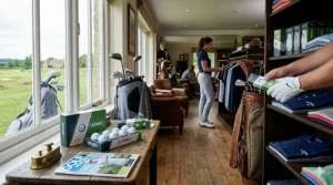 Close-up illustration of the dimple design on a distance golf ball, explaining how it reduces drag for longer drives.