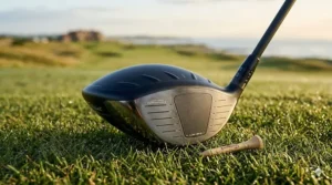 Alt text for image 4: An adjustable low-spin driver head designed for high swing speeds and maximum workability off the tee.