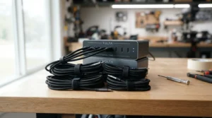 Performing routine battery maintenance with a smart golf trolley battery charger